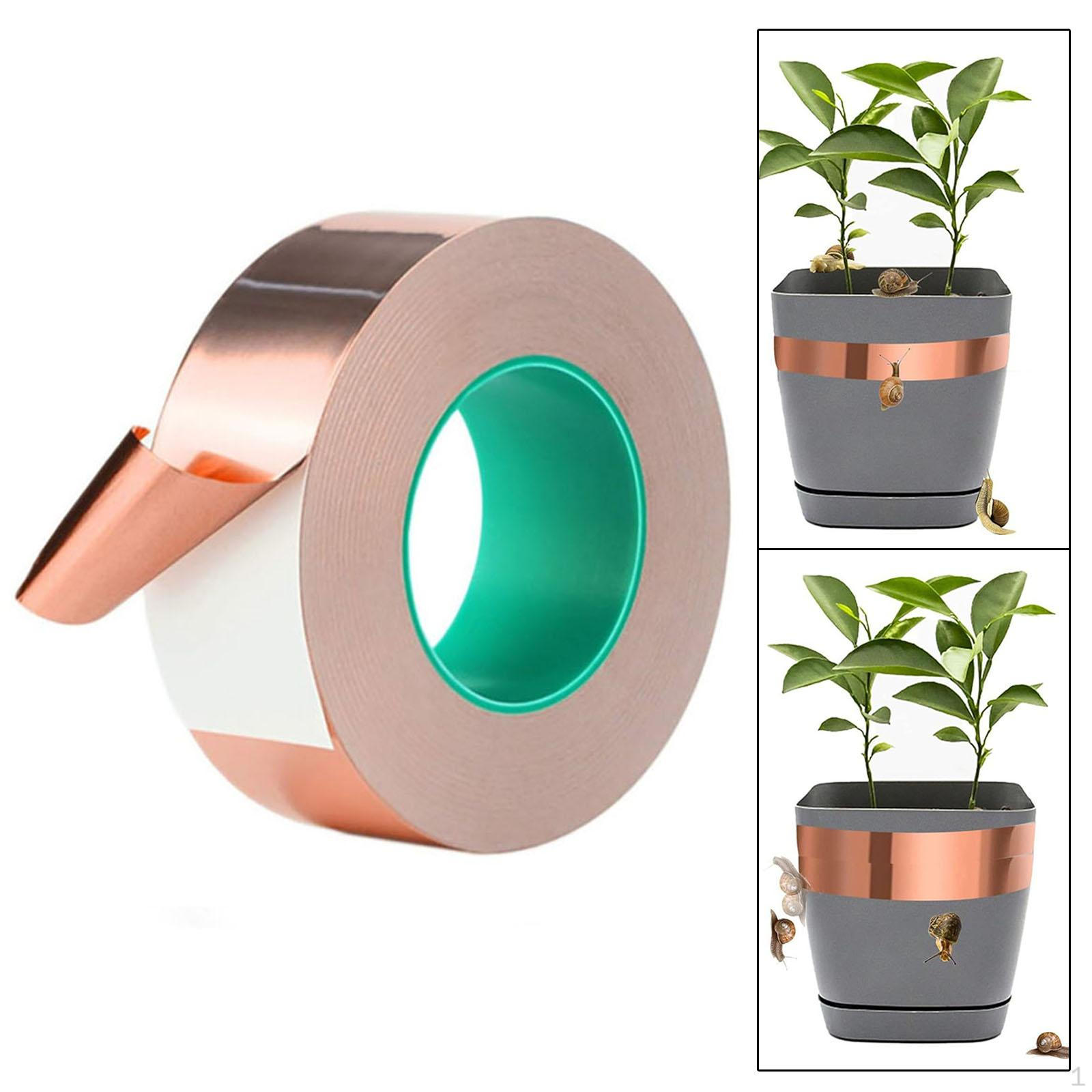 

Мідна стрічка для захисту від молюсків Emi, що екранує фольгу для заземлення гітар 5cmx200cm