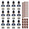 Royal Navy Soldaten Bausteine, Napoleonische Britische Armee Mini Figuren Szenenbau Set