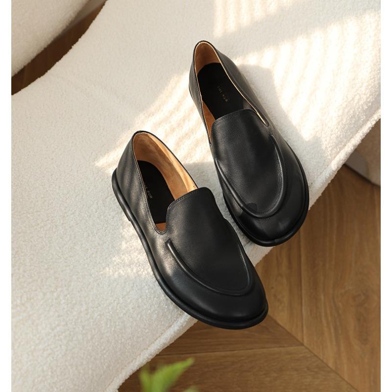 

New summer cloud round head wrapped feet one pedal soft waxy versatile woman 40