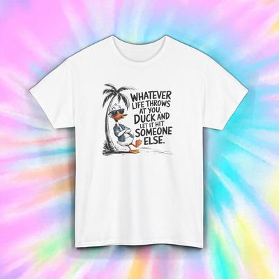 Lustiges Enten-T-Shirt Sarkastischer Lebenshumor Wortspiel Geschenk T-Shirt S-5XL