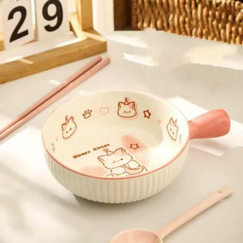 Youluo Ceramic 4-Piece Single Serve Tableware Set