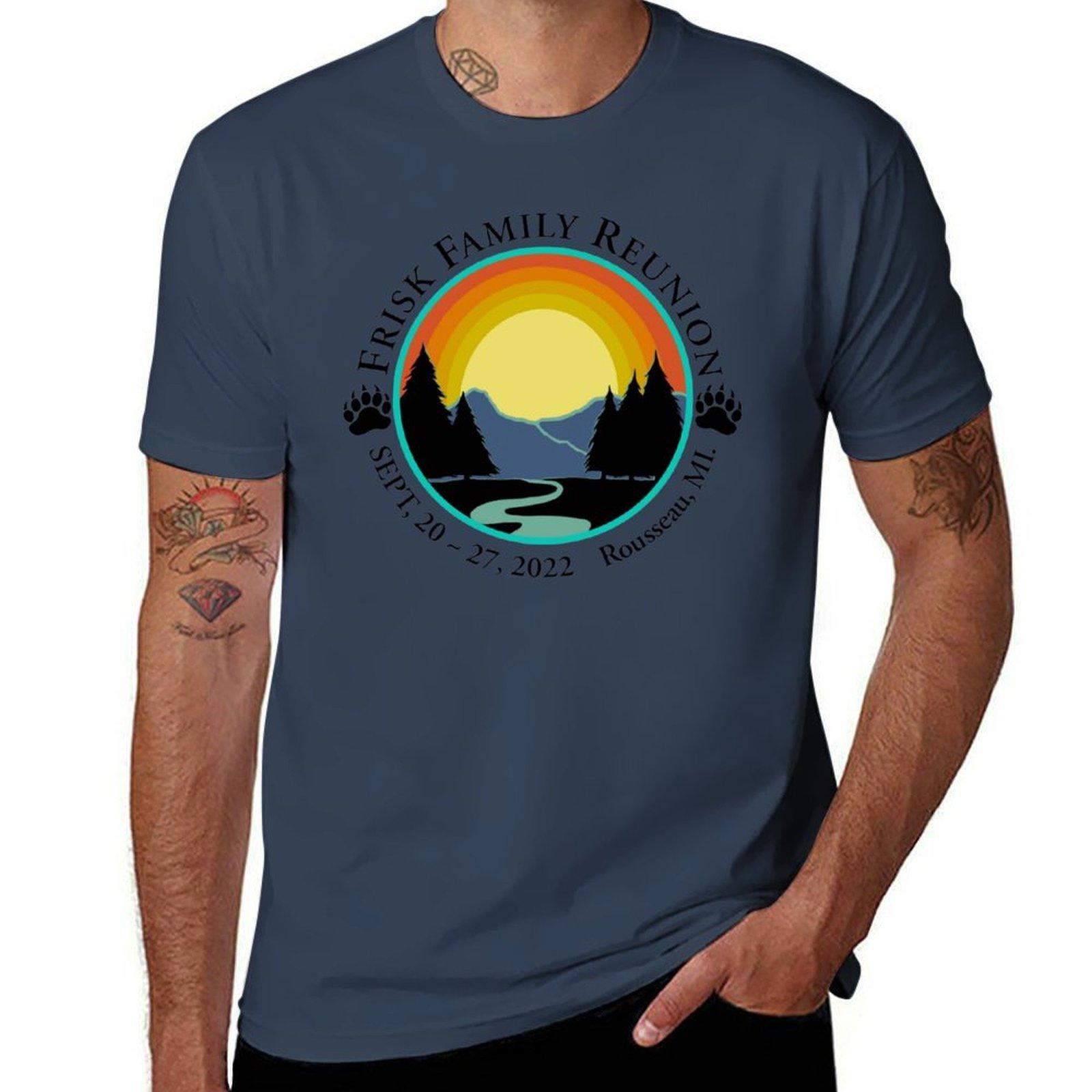 Family Reunion TShirt Quick Dry Sports Short Sleeve Tee S
