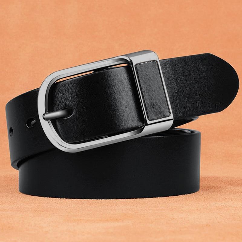 Men's Fashion Belts 125cm High Quality PU Material Waistbands Zinc Alloy Buckle Fashion Belts Men's Suit Accessories