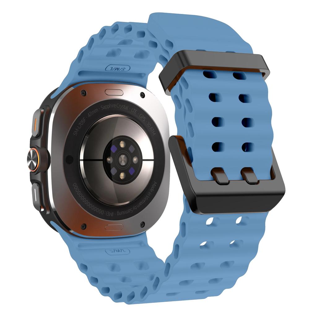 Silicone Strap Watchband For Samsung Galaxy Watch Ultra Band Bracelet For GalaxyWatch Ultra 47mm WristBand Accessories