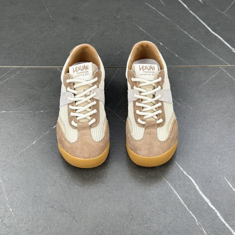 Ballet summer mesh German training shoes women's 2025 new popular versatile casual sports shoes breathable Forrest Gump shoes tide