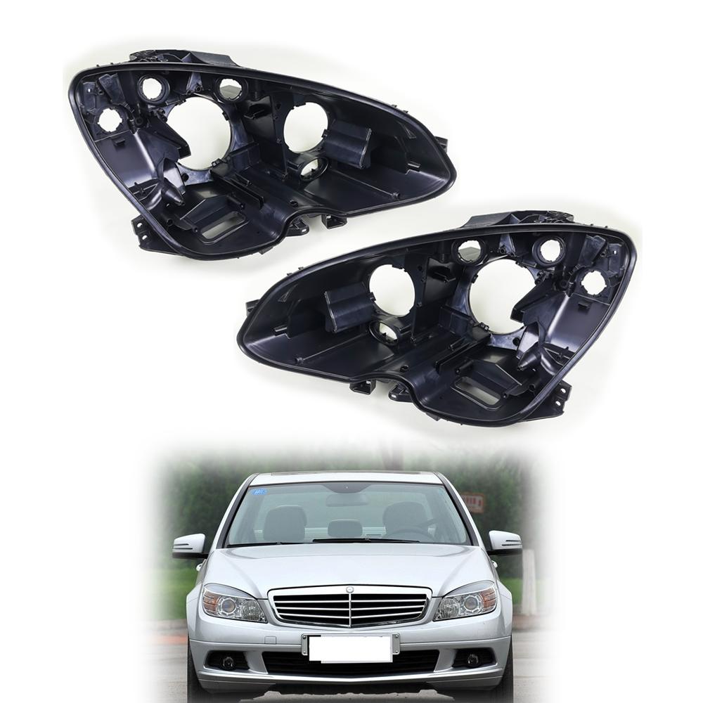 For Mercedes Benz W204 C Class C180 C200 C260 C300 2008 - 2010 Car Headlight Back House Headlight Base Housing