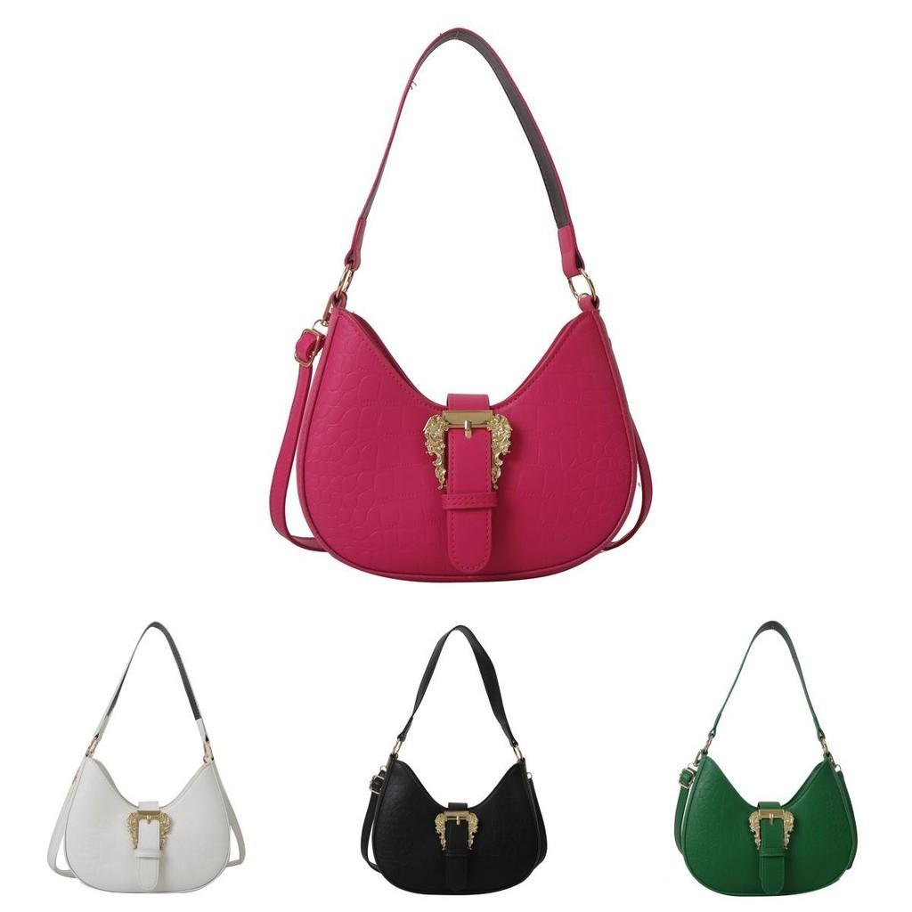 Trendy Pu Material Cross-border New Fashion Shoulder Bag Underarm Bag For Women