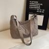 Bag women's large-capacity new casual messenger cloth bag diamond commuter dumpling bag