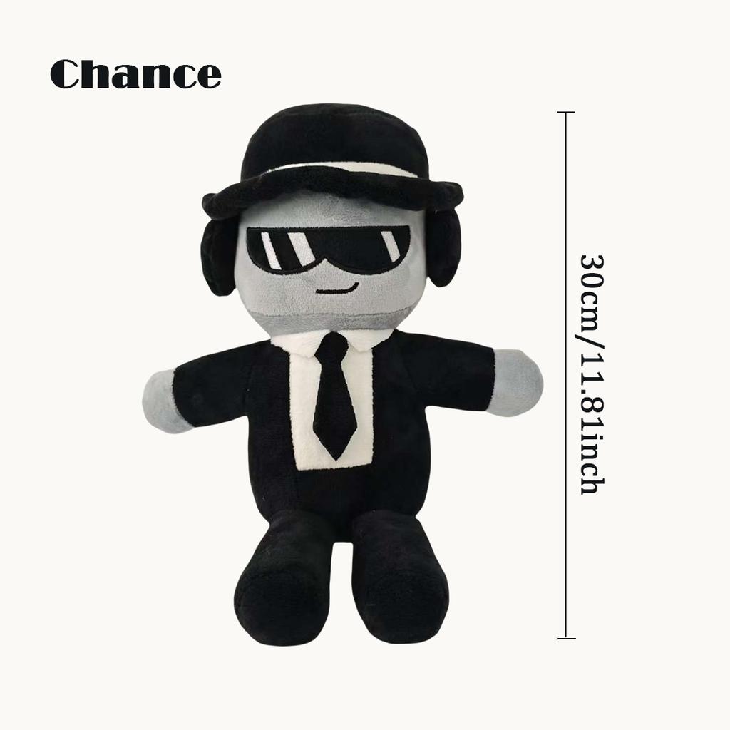 TreasuringU Two Time Plush Toys Anime Peripherals Chance Mafioso Stuffed Doll Game Soft Plushie Birthday Christmas Gift