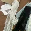 Unique Y2k Long Lace Waistband Floral Bow Lace Waist Belt Tie Up Thin Dress Jeans Belt Lace Scarf Hair Band Hair Accessories