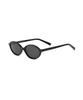 MILLO WOMEN Noob Oval Glasses [Black]