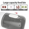 Programmable Pet Feeders Moisture Proof Battery Operated Tanks Dispenser for Home Office Aquariums Battery Operated