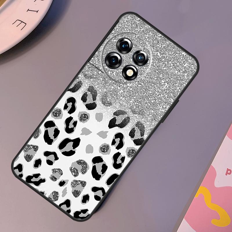 Leopard Print Black Cheetah Pattern Case For OnePlus 12R 10T 10R 9RT 9 10 Pro OnePlus 12 11 Nord 3 2T CE 2 Lite N20 N10 Cover