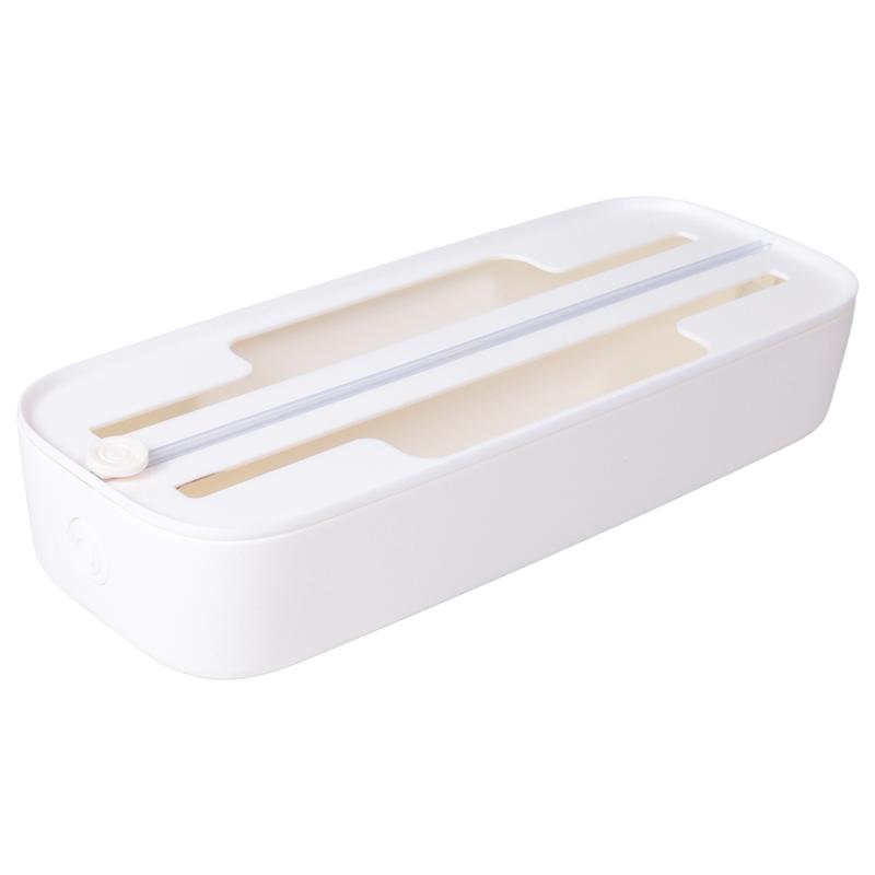 AD23-Drawer Food Wrap Dispenser, Foil, Plastic And Wax Paper Organizer For Kitchen Organization Durable Easy Install