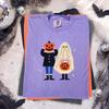 Vintage Trick or Treat Shirt, Retro Halloween Ghost Tee, Nostalgic Spooky Season Apparel, Pumpkin Head Costume Top, Cute Fall Clothing
