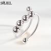 Anelli Antistress Ansia Fidget per Donna Multipli Cristallo Fiore Sole Cuore Metallo Spinner Anello Rotante Gioielli da Matrimonio