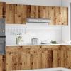 VidaXL Wall Cabinets 2 Pieces "Lyon" Old Wood 50 X 31 X 60 Cm Engineered Wood 856113