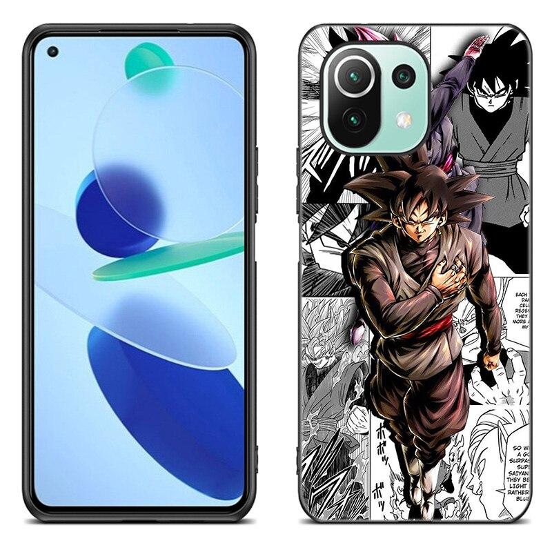 Anime Son Goku Ultra Instinct Phone Case For Xiaomi Mi POCO X3 NFC F3 GT M3 11i 11 Ultra 10T Pro A2 11 Lite Redmi K40 K20 7 7A