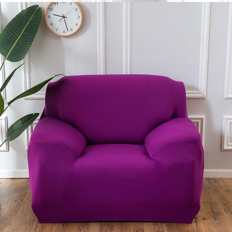 

Летний универсальный однотонный чехол на диван в старинном стиле Fuchsia Foot stool shape see details 70-80cm
