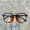 Trendy Korean-Style Large Frame Anti-Blue Light Glasses for Men & Women