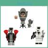 Ultimate Toiletman Unparalleled War God Scientist Surveillance Expert Plastic Building Blocks Toy