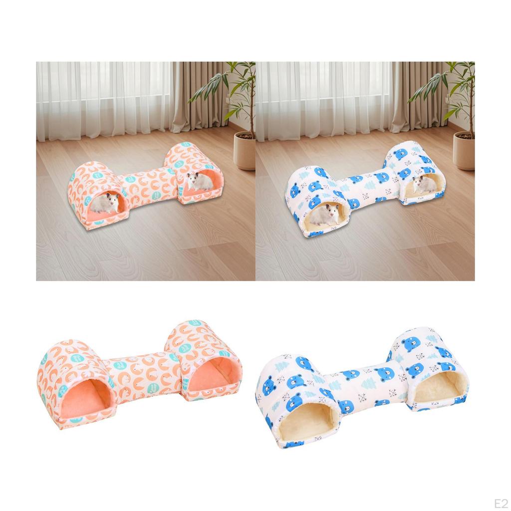 Hamsterbett von India, weich, bequem, Kleintierhaus, Kaninchentunnel, für Mäuse