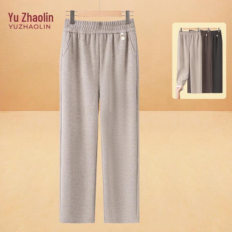 YUZHAOLIN Women s Fleece-Lined Warm Casual Pants 3XL