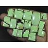 264Cts. Natural Lemon Chrysoprase Octagon Cabochon Loose Gemstone 16Pcs Lot C-2496