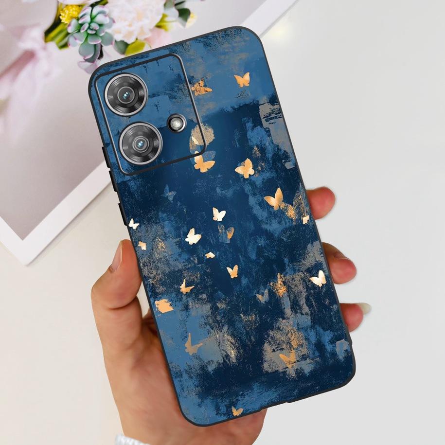 For Motorola Edge 40 Neo Case Soft Transparent Silicone Bumper Shockproof Cover For Moto Edge40 Neo Edge40Neo 5G XT2307-1 Fundas