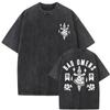 Washed Vintage Bad Omens Band Tour  American Music Graphic Tshirt Men Women Rock Gothic Trend T Shirt Male Oversized Tshirt