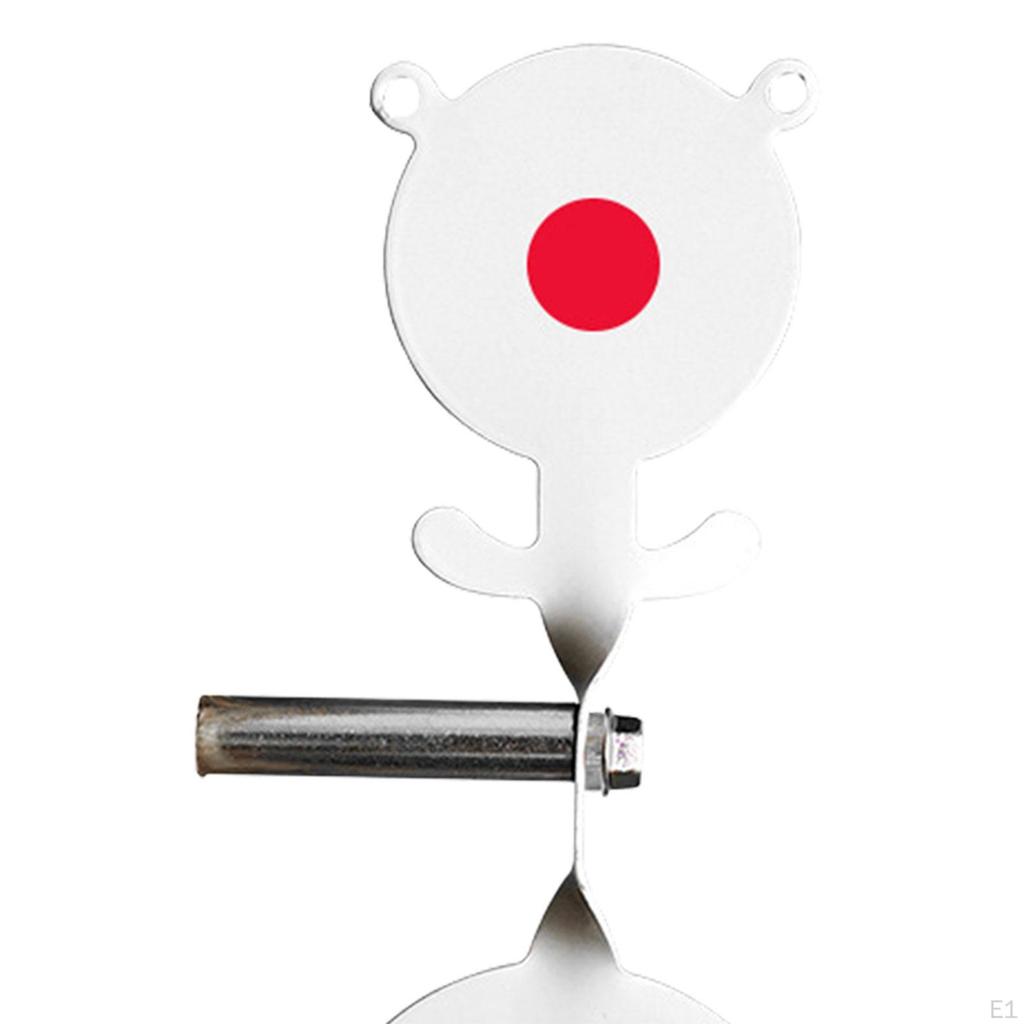 Shooting Target Plinking Degree Rotating Steel Portable Small Hunting