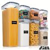 PP Fresh-Keeping Storage Box: Sealed Refrigerator Jar for Snacks & Whole Grains