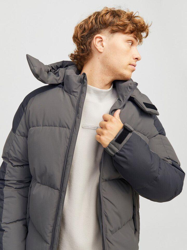 Зимняя куртка Jack & Jones Jcoaero Puffer Sn (12260428) gargoyle