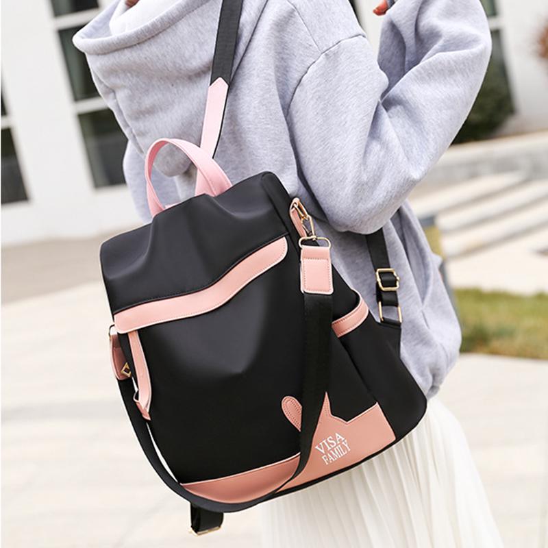 SCIONE Batoh Oxford látkový batoh Outdoor multifunkční dámská taška Wild Travel Small Fresh Bag