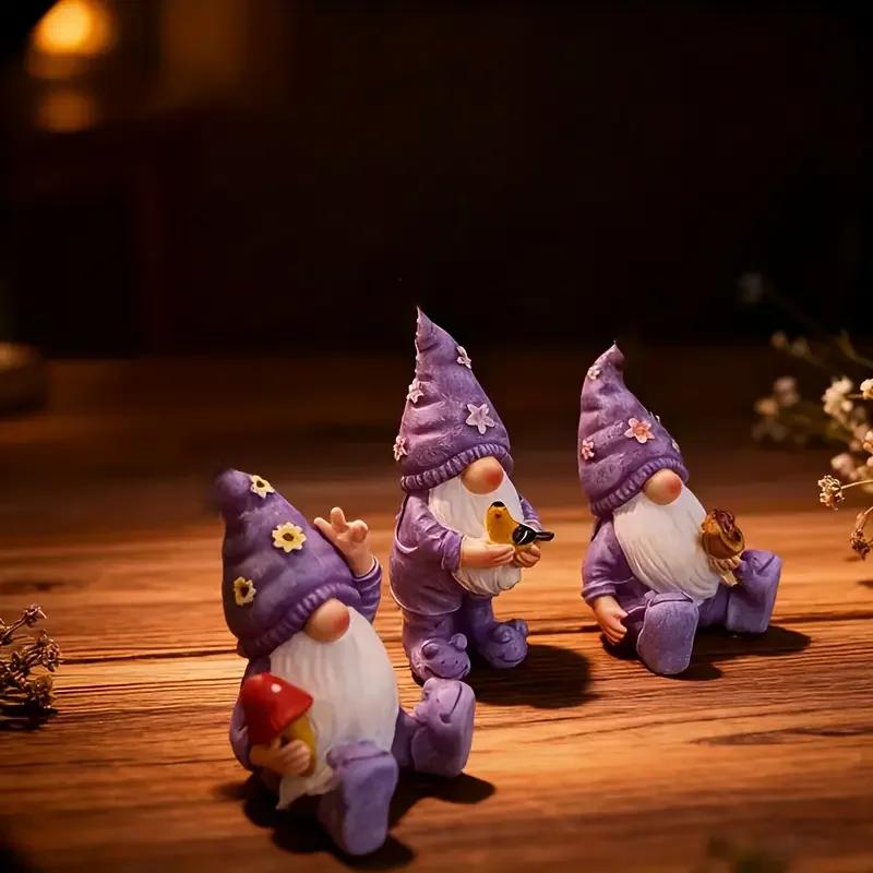 2026 Latest Models DIY Mushroom Gnome Silicone Mold Kit - Non-Toxic Reusable Clay//Resin/Candle/Polymer Clay Molding Cute Gnome