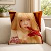 Kpop YYENA Cushion Cover Soft Short Plush SkinFriendly Cushion Case for MultiScene Use