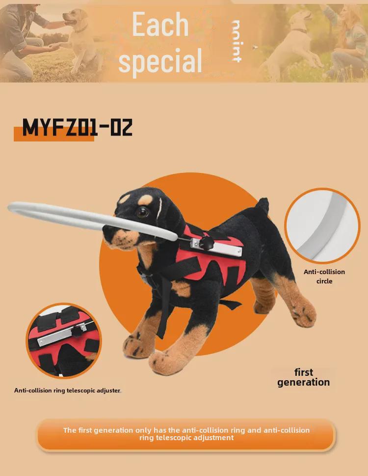 Anillo Anticolisión para Mascotas para Perros Ciegos Pequeños y Medianos - Cubierta Protectora de Círculo Guía