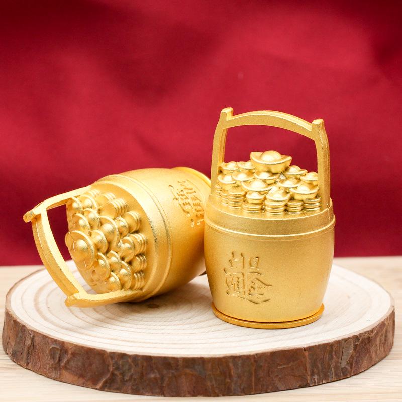 Gold Ingot Ornament: Home & Office Decor, Moving Gift