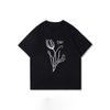2025 Summer Hot Sale Simple Japanese Short-sleeved T-shirt Pure Cotton Inner Hong Kong Style Harajuku Graphic T Shirts Tops Tees