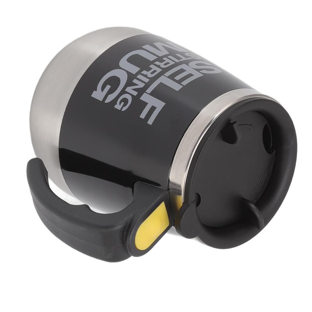 Automatic Stirring Mug 400ml Stainless Steel Liner Battery Powered Electric Mixing Cup for Travel