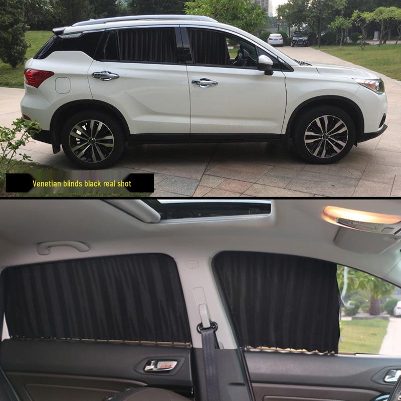 

Volkswagen Tiguan Tiguan L Висувні сонцезахисні шторки на бокові вікна: Затемнення, Теплоізоляція, Приватність, Направляючі рейки вгору/вниз.