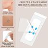 Invisible Face Lift Tape Reusable Double Chin Reducer Instant Tightening Anti Sagging Facial Contour for Fine Lines Minimizing