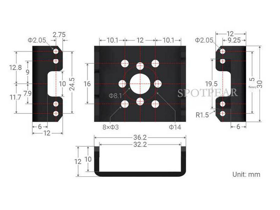 ST3235 360° High-Precision TTL Servo: 30KG.CM Torque & Magnetic Encoder