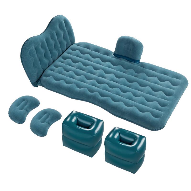 OEING Car Inflatable Travel Air Mattress with Headrest