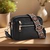 Borsa a Spalla Popolare Retrò a Quadretti con Zip Tracolla Borsa a Tracolla Portafoglio Piccola Borsa Quadrata