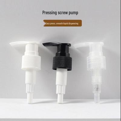 28/410 Smooth Plastic Lotion & Shampoo Dispenser Pump, 24 Teeth Threaded