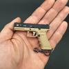 1:3 Mini G17 Metall Spielzeugpistole Modell Legierung Schlüsselanhänger Abnehmbarer Look Real Collection Farbe Beeindruckende Geburtstagsgeschenke für Jungen Erwachsene