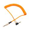 Audio Cable HIFI Plug Play Clear Sound Quality Telescopic 3.5mm Male To Female
