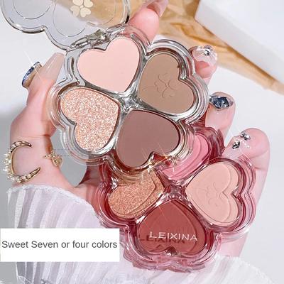 Lidschatten-Palette Blush Matte Perlglanz-Lidschatten-Palette Augen-Make-up Lidschatten-Make-up-Kosmetik