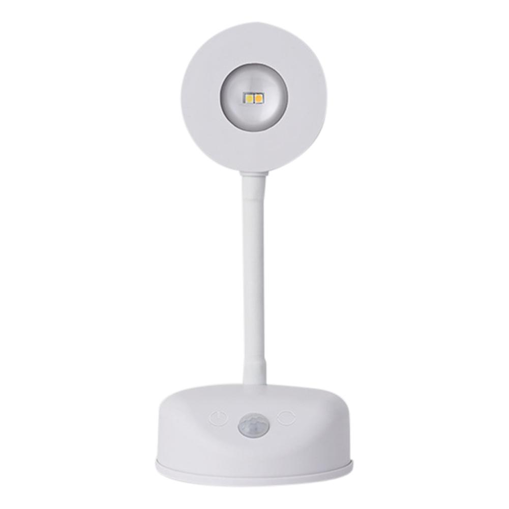 LED Wandleuchte Wiederaufladbar 360° Rotation Bewegungssensor Led Strahler 3 Farben Stufenloses Dimmen für Nachttisch Flur